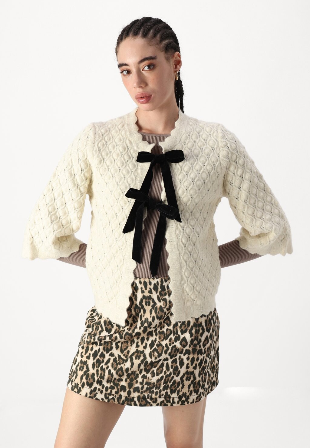 

Кардиган YASEGSA CARDIGAN YAS, кремовый