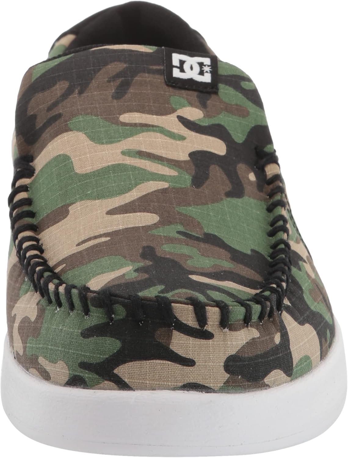 Мужские слипоны DC Villain низкие повседневные кроссовки Dc Shoes, Military Camo — фото 2