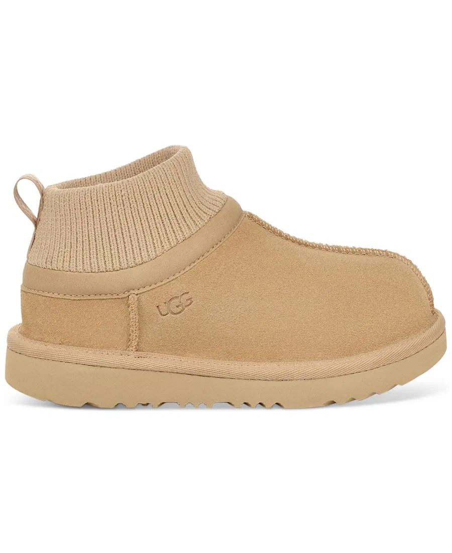 Детские классические ультраэластичные пинетки с манжетой Ugg — фото 2