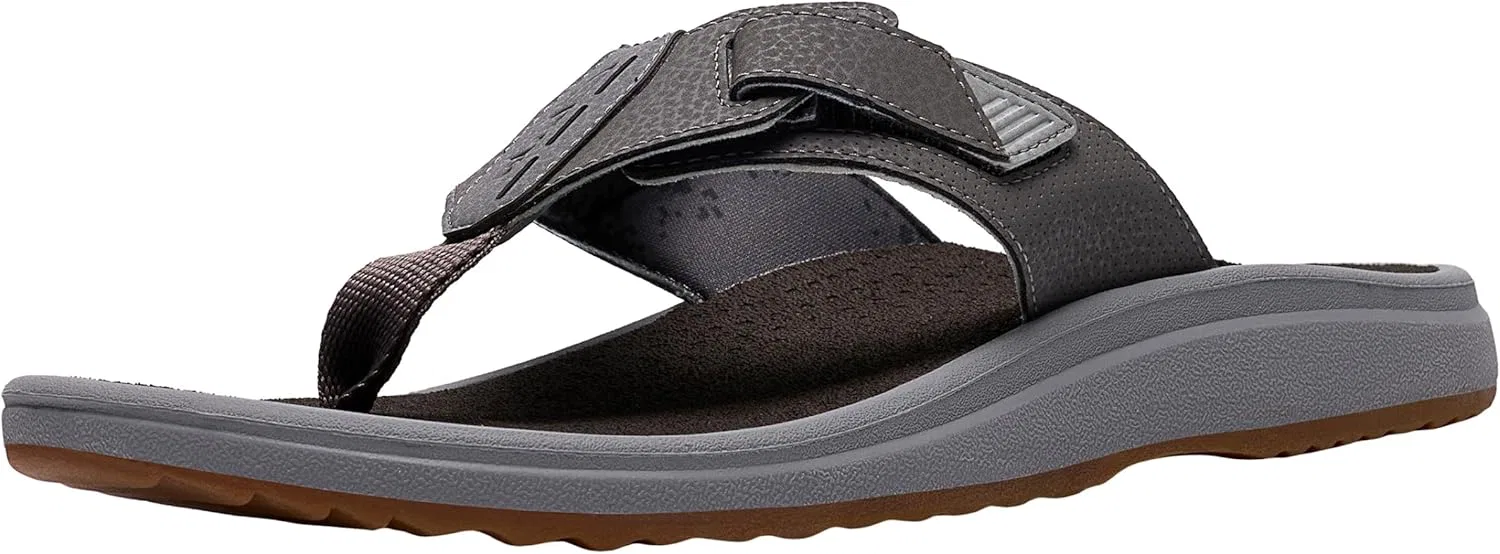 Сандалии-слайды с дышащим верхом Clarks, серый замш