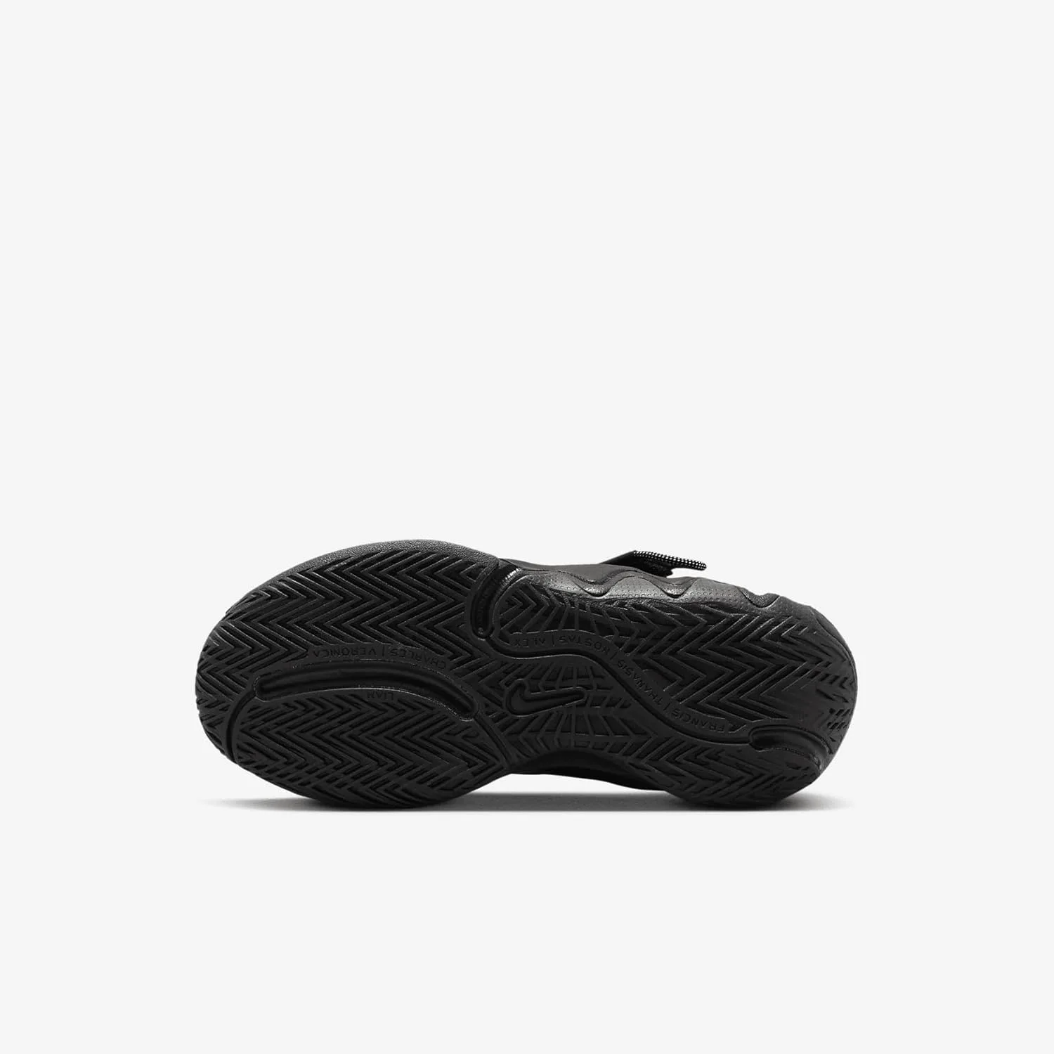 Мужские кроссовки Nike, три четверти высоты, серый белый — фото 4
