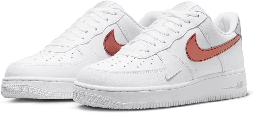 Кроссовки Nike Air Force 1 '07 для мужчин, низкие, белый/серый — фото 2
