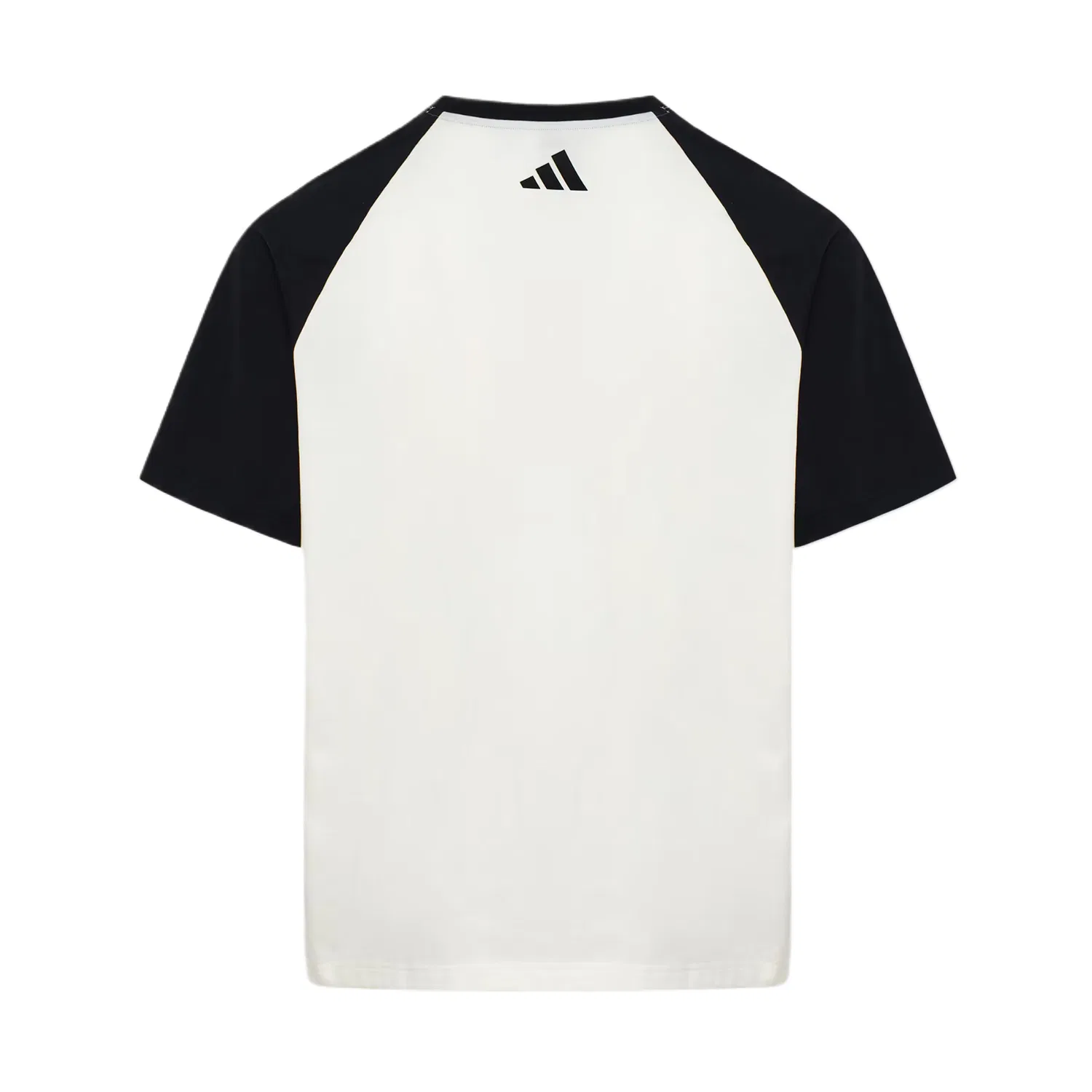 Футболка унисекс Jade White/Black с круглым вырезом Adidas — фото 3