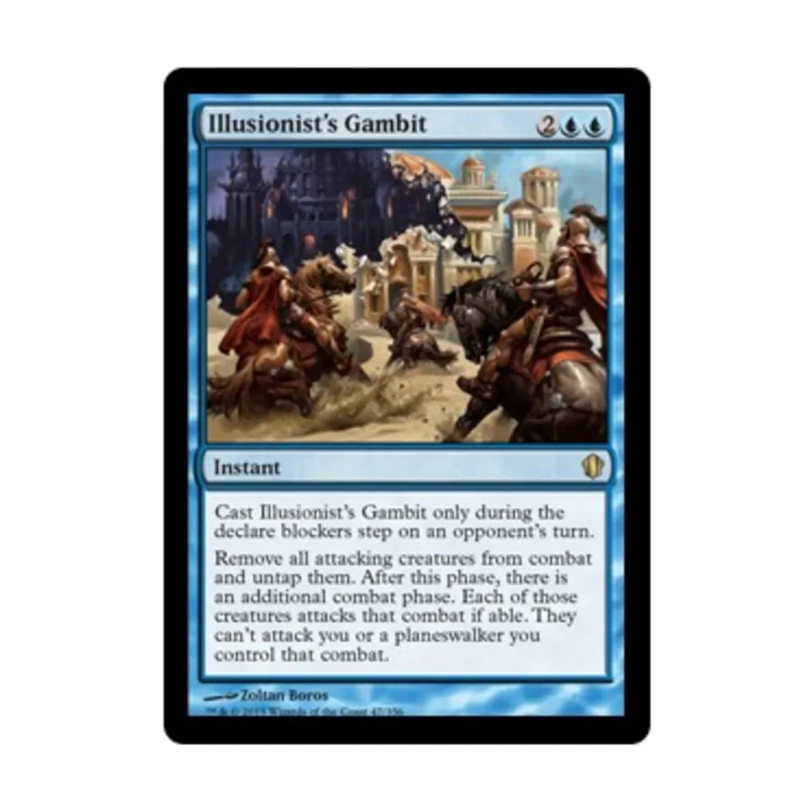 

CCG Гамбит иллюзиониста (клавиша R), MTG - Commander 2013