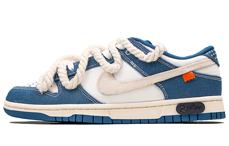 

Кроссовки Nike Dunk Skateboard Shoes Men Low-Top White Blue