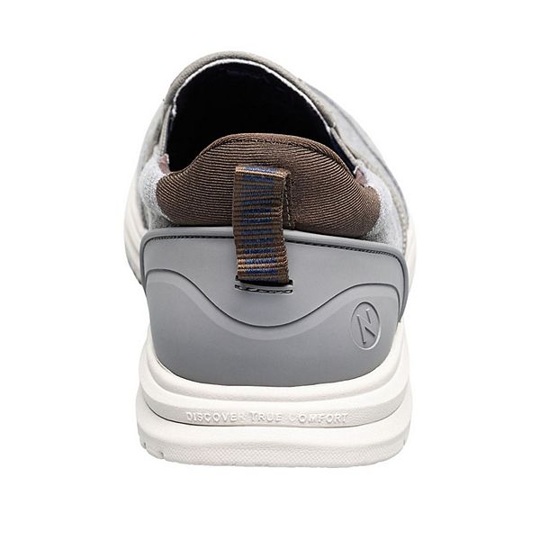 Мужские туфли-мокасины Brew City EZ Hands Free Nunn Bush, Gray Multi — фото 3