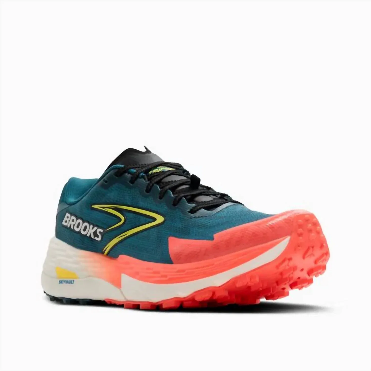 BROOKS Мужские беговые кроссовки Catamount 4 в цвете Legion Blue Celestial Flame — фото 2
