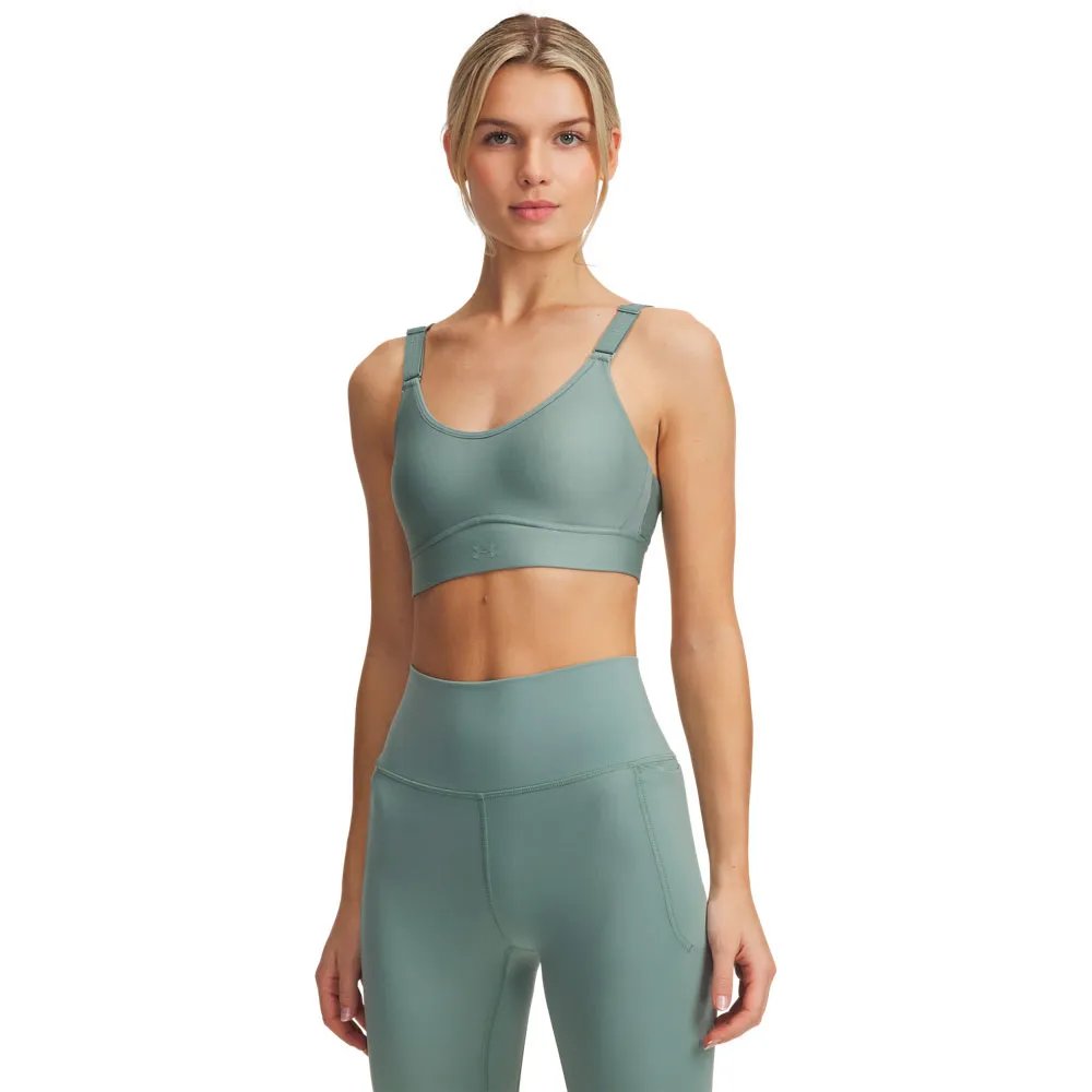 

Спортивный топ Under Armour Infinity 2.0 medium support, зеленый