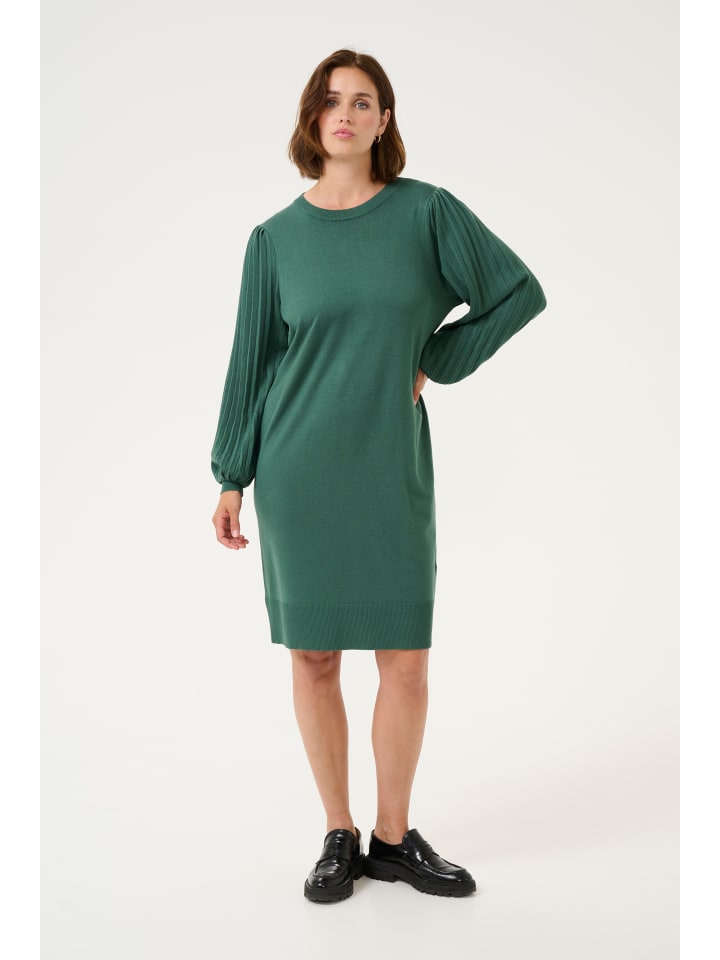 

Kaffe Вязаный свитер свободного кроя KAlone в цвете «Садовая топиария»