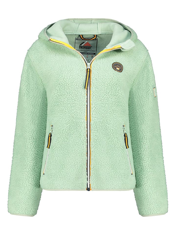 

Флисовая куртка Учерпим мятного цвета Geographical Norway