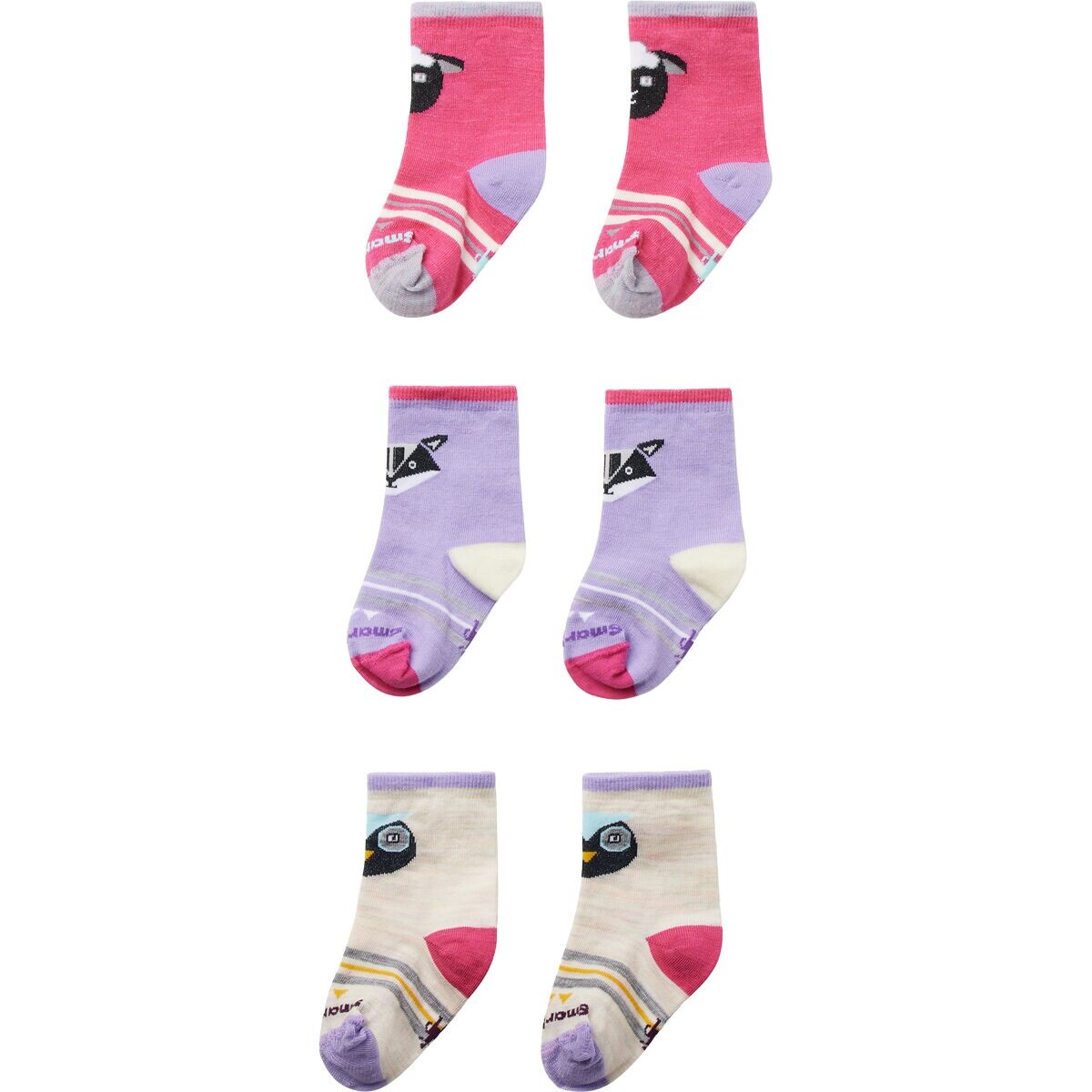 

Носки trio – для малышей Smartwool, розовый