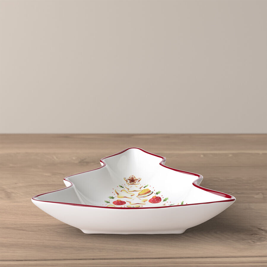 

Маленькая елочная миска Winter Bakery Delight Villeroy & Boch, красный