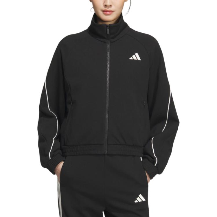 Adidas Спортивная вязаная куртка, Black — фото 2