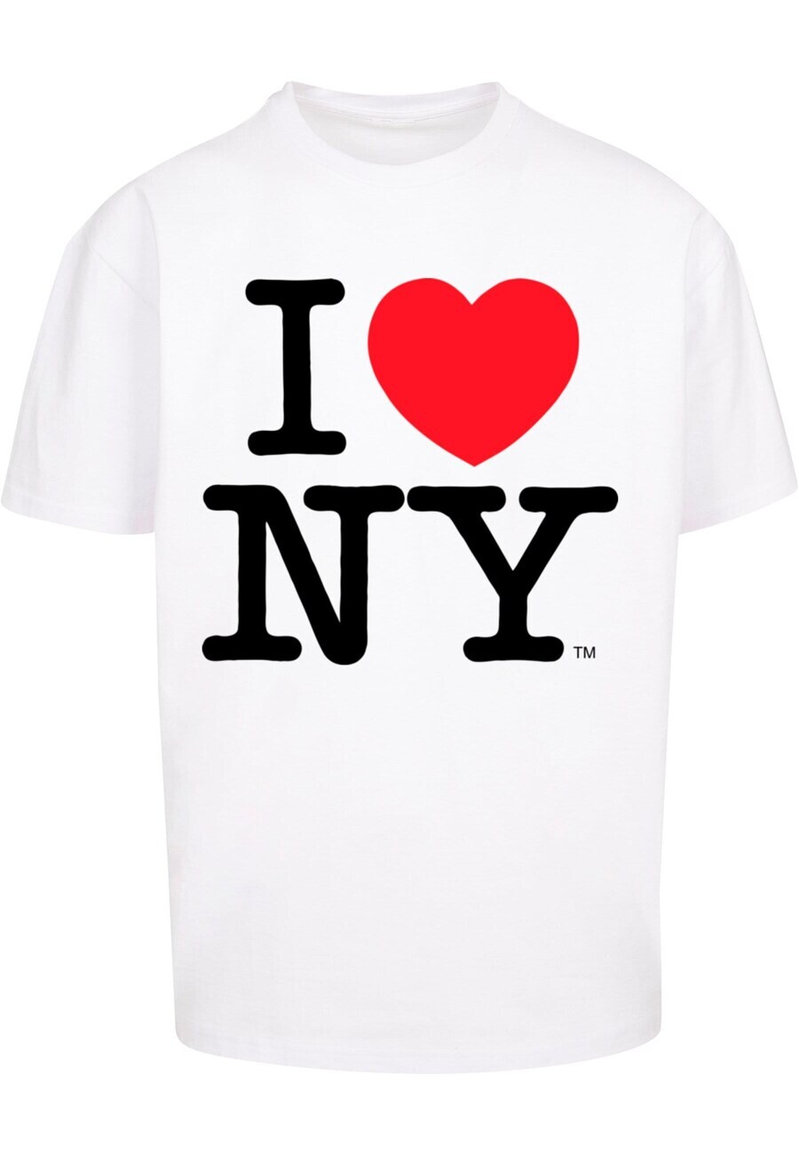 

Футболка Merchcode I LOVE NY, белый