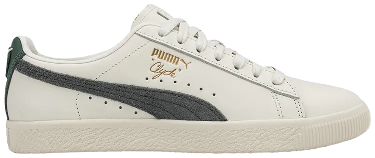 

Кроссовки Puma Clyde Base L 'Warm White Grey Eucalyptus', кремовый
