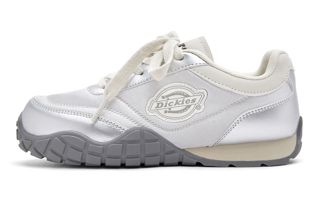 

Низкие детские кроссовки для скейтбординга для подростков Dickies, серебряный