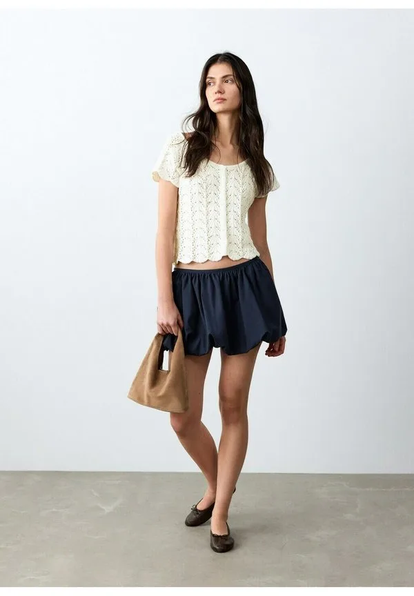 Подростковая блузка Mango Kids, Blanc Cassé