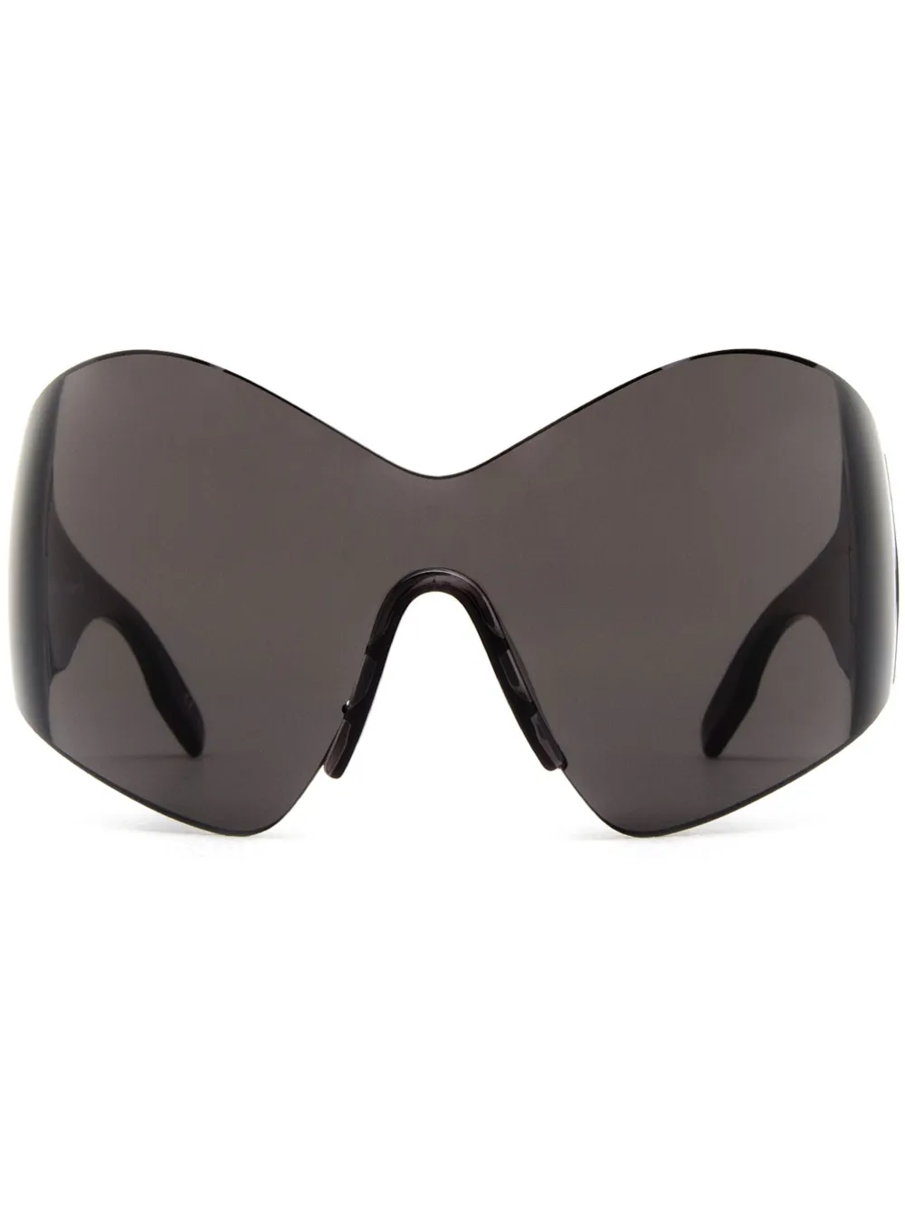 

Солнцезащитные очки Ski Cat в массивной оправе Balenciaga Eyewear, черный