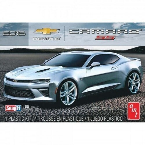 

Пластиковая модель - Автомобиль Chevy Camaro SS 2016 г.в. Snap Kit - AMT