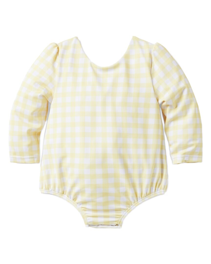

Купальник Janie and Jack Baby Gingham из переработанного материала Rash Guard, мультиколор