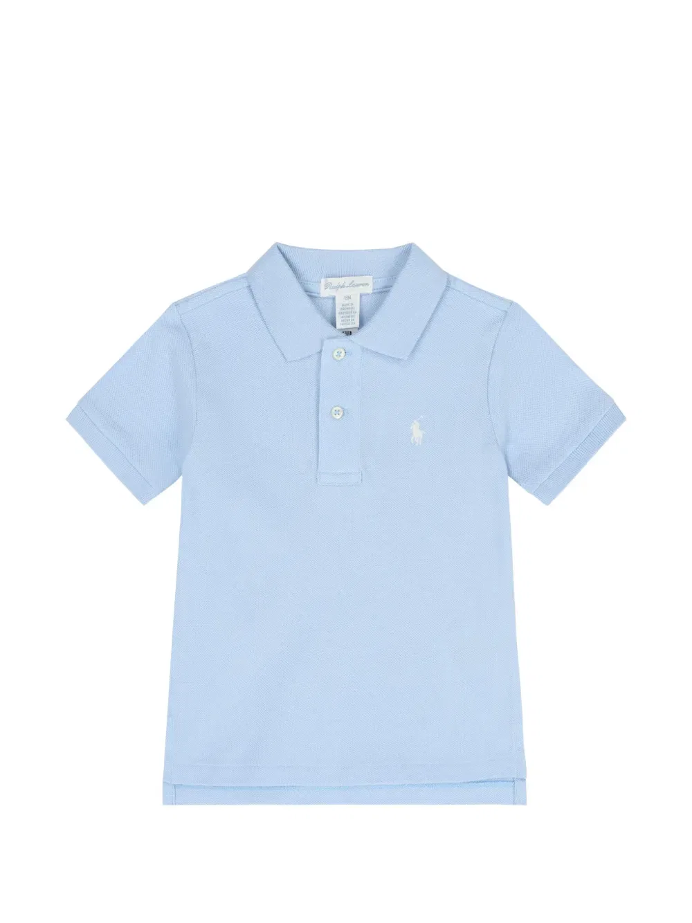 Рубашка-поло с коротким рукавом Polo Ralph Lauren Kids, синий