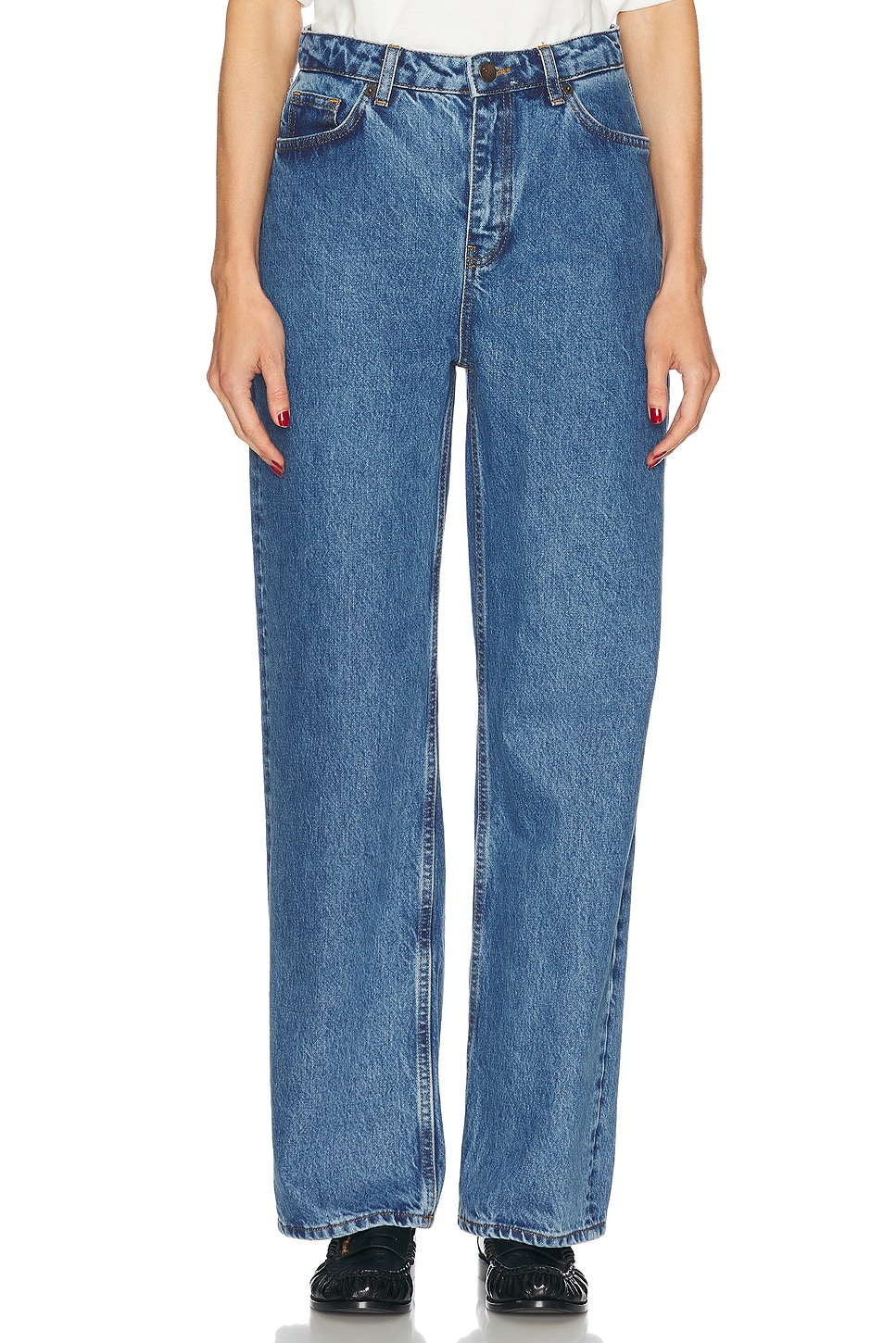 

Джинсы женские Skall Studio, цвет Washed Mid Blue