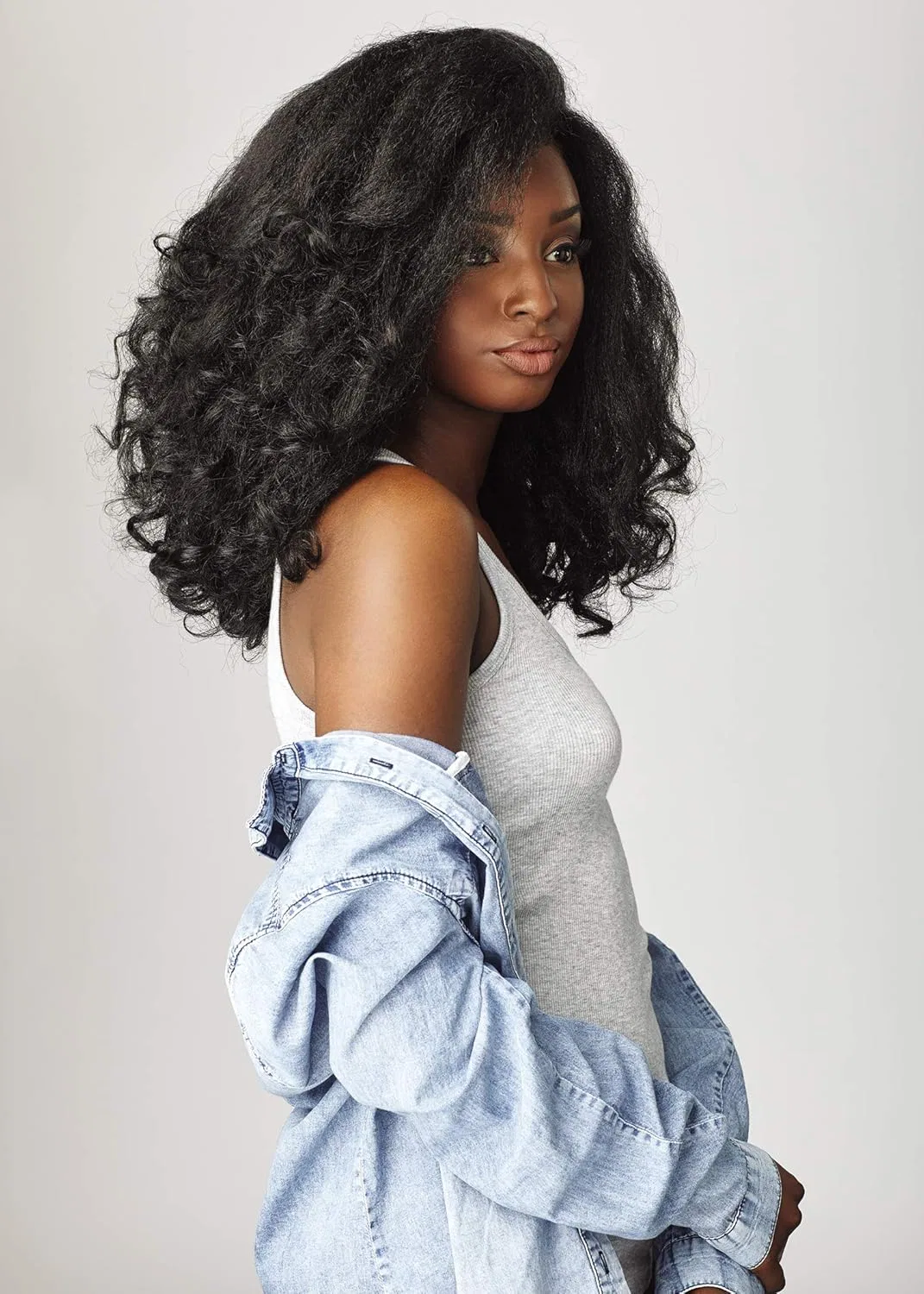 Парик Sensationnel Curls Kinks & CO Instant Weave Half Wig, модель IW RAIN MAKER (F1B30) Sensationnel, F1B30 — фото 3