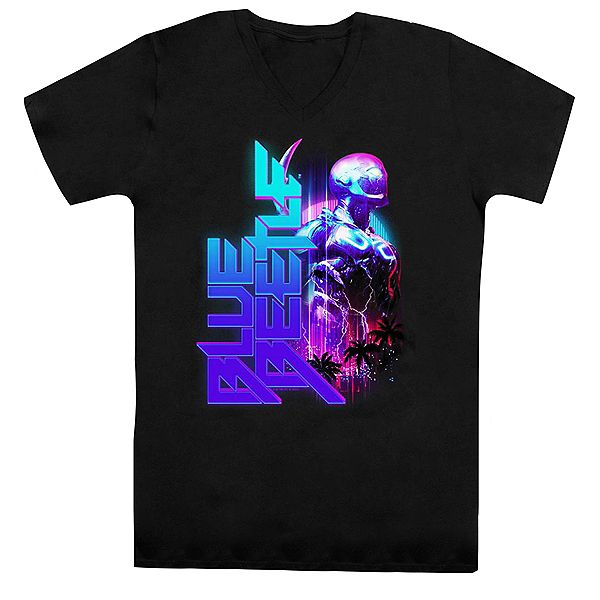 

Футболка Blue Beetle Lightning с коротким рукавом Licensed Character