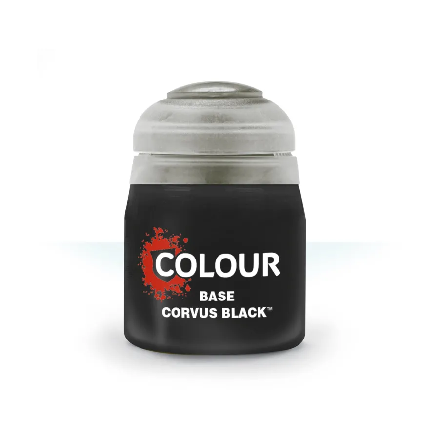 

Корвус Блэк, Citadel Paints - Base - 2019 Range