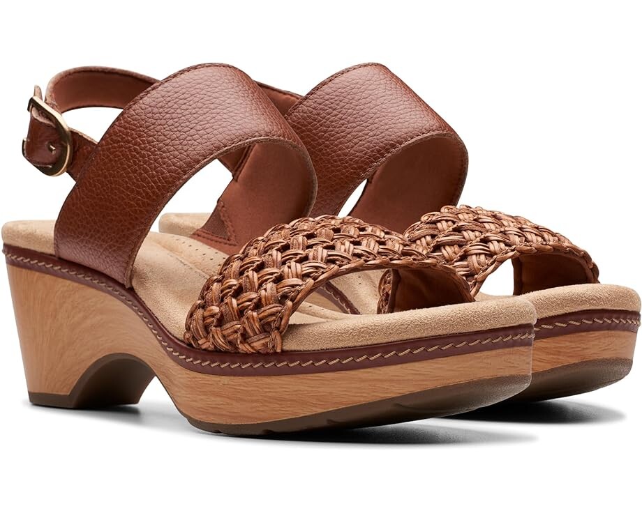 Туфли Clarks Seannah Step, цвет Tan Leather