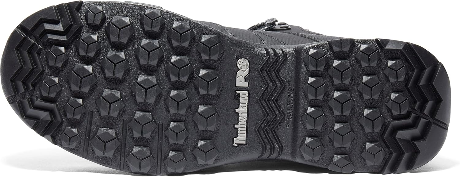 Timberland PRO мужские ботинки Switchback 6 дюймов с композитным защитным носком, водонепроницаемые, для промышленности и пеших походов, Black V1 — фото 4