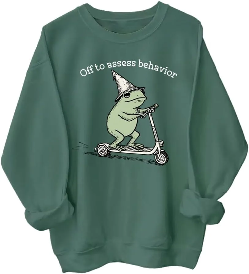 

Толстовка с капюшоном Off to Assess Behavior для учителя SIMJEW