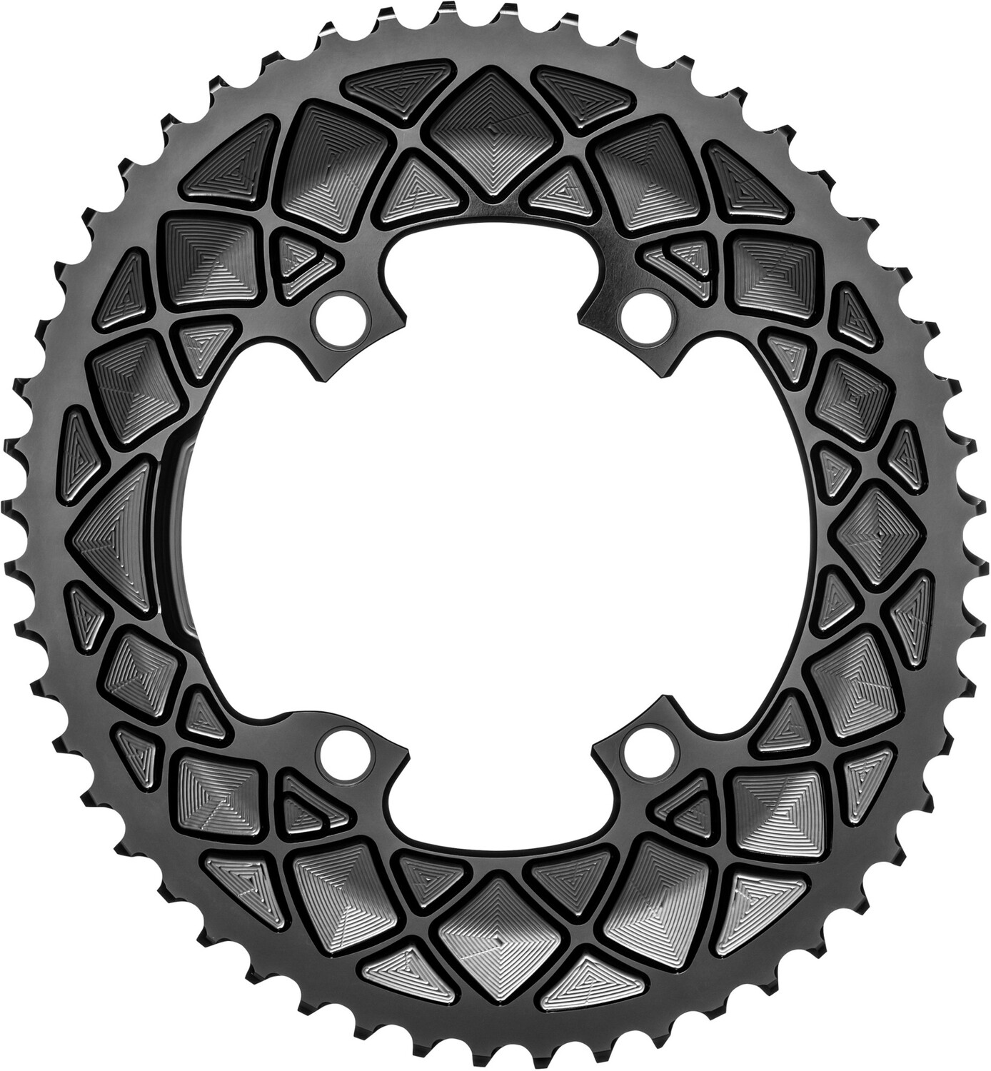 

Внешняя звездочка Premium Oval 110 BCD Road absoluteBLACK, черный