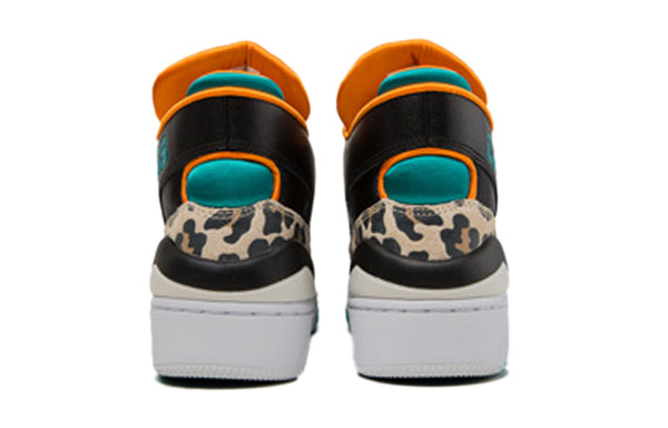 Кроссовки just don x erx-260 mid 'animal - black teal' Converse, черный — фото 3