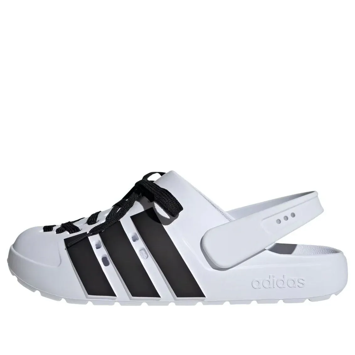 Сабо Adidas Adilette Clog 2.0 'White Black'