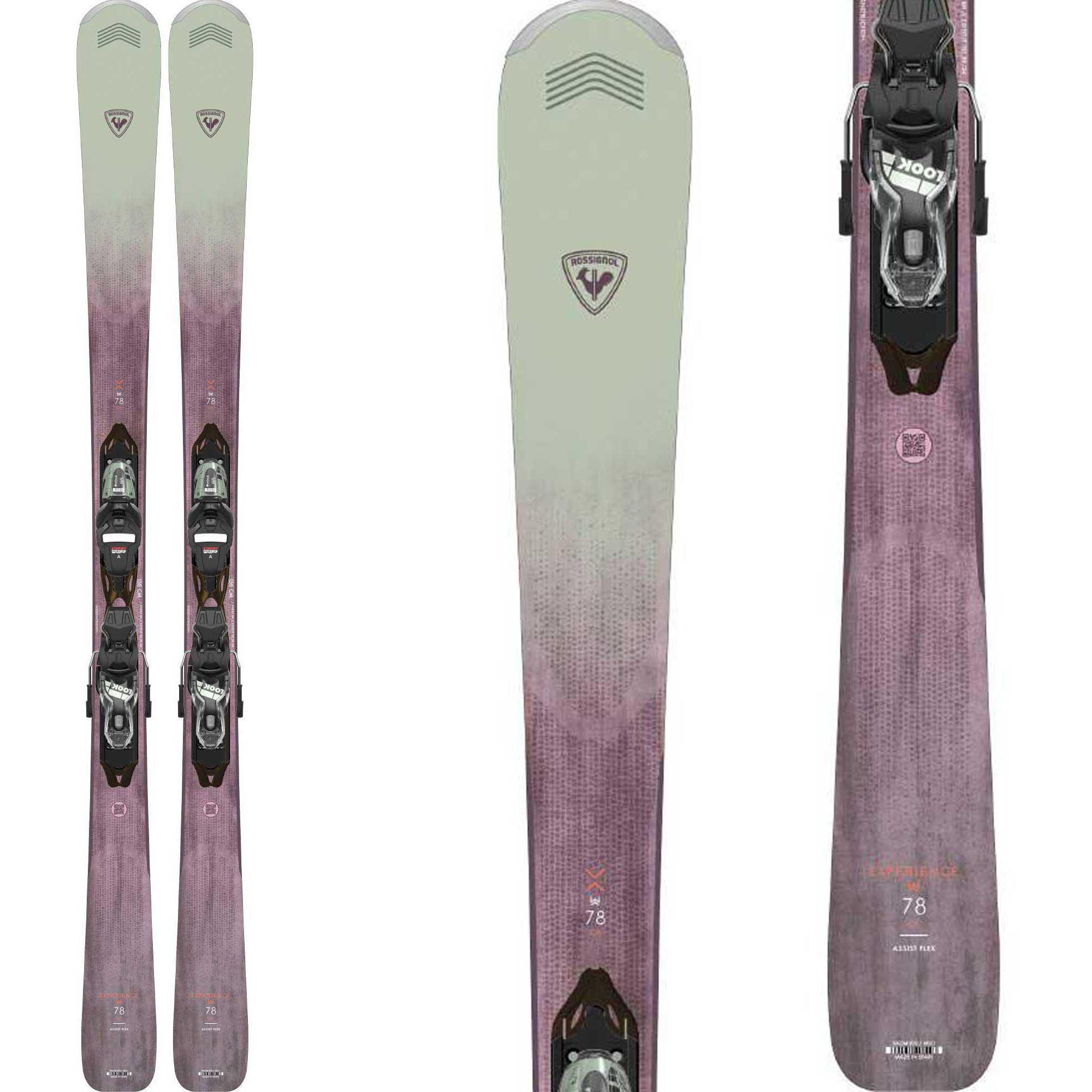 

Женские лыжи Experience 78 Carbon с креплениями XP 10 '25 Rossignol, One Color