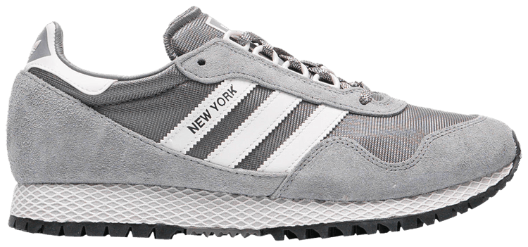 

Кроссовки adidas New York 'Grey Crystal White', серый