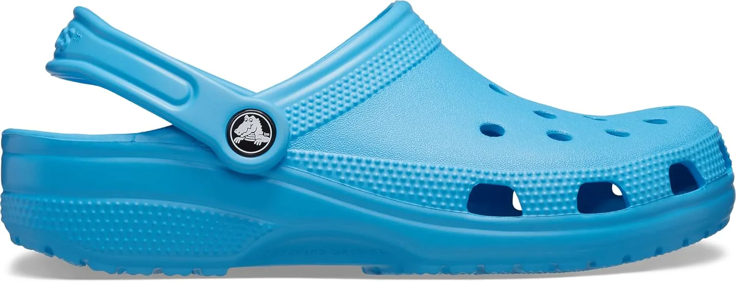 Кроксы для мальчиков с классическим графическим принтом монстра Crocs, синий — фото 3