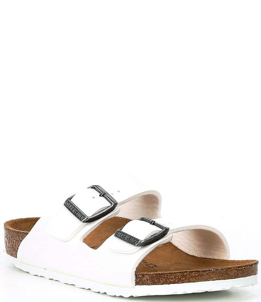 

Детские сандалии без шнуровки Birkenstock Arizona (подростковые), белый
