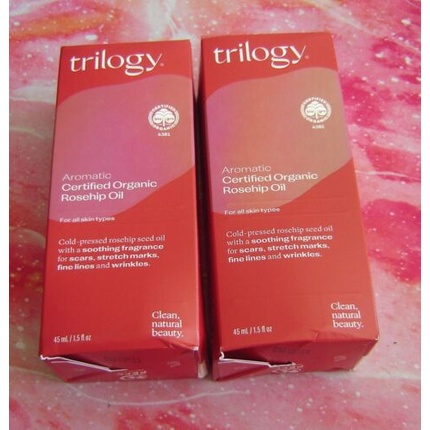 

Сертифицированное органическое масло шиповника 45 мл Trilogy