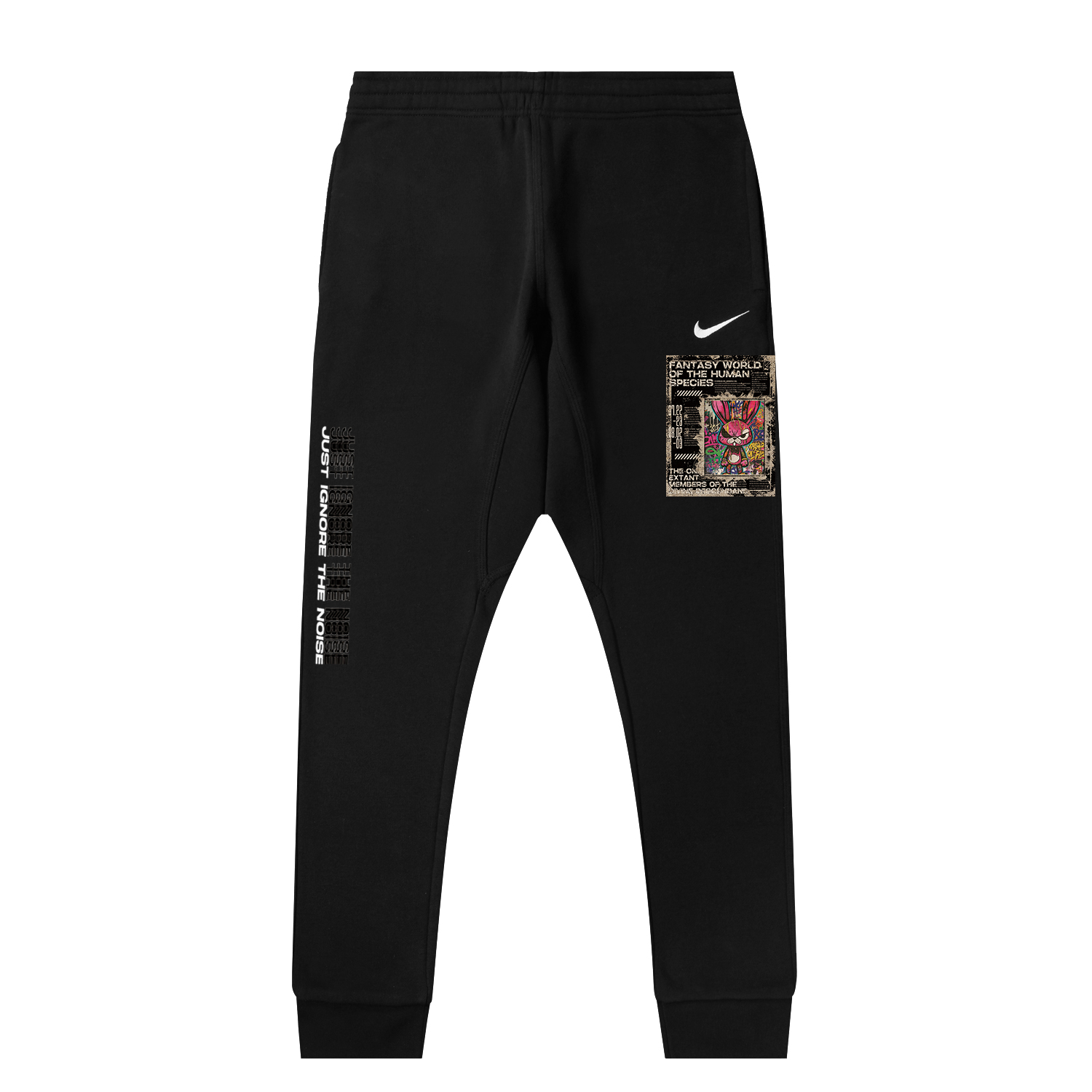 

Nike Вязаные спортивные штаны унисекс, черные