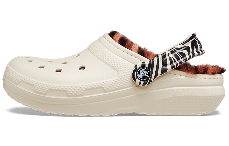 Сабо Crocs Classic Lined Animal Remix Clog 'Black'