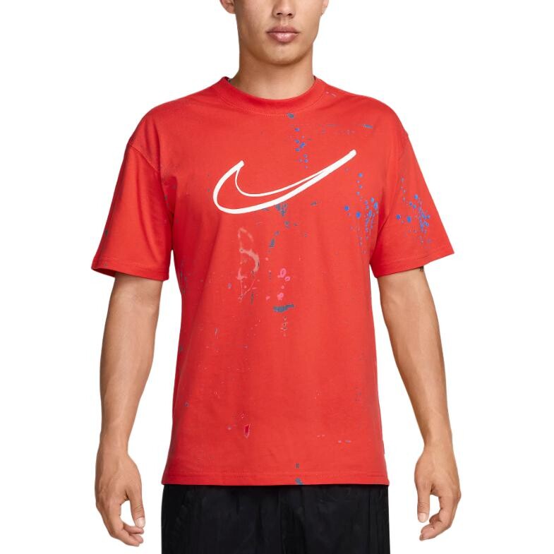 

Спортивная футболка мужская красная Nike, красный