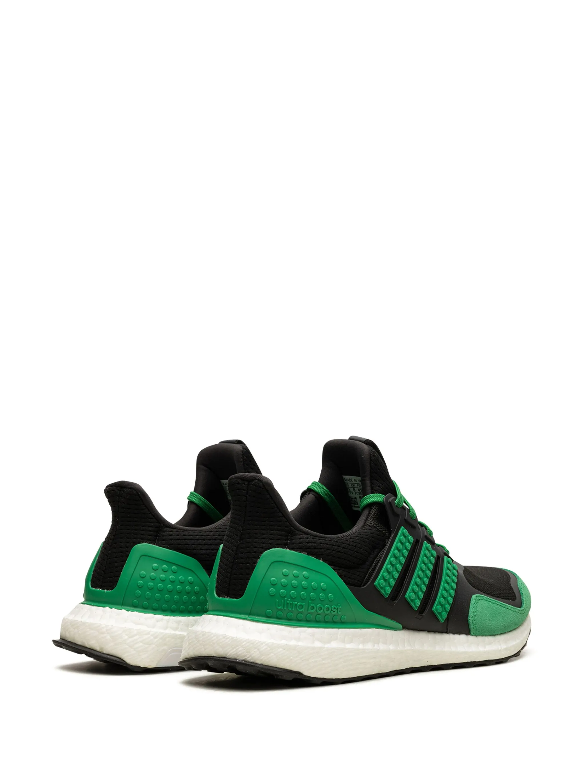 Кроссовки Ultraboost DNA Core/Green/Core из коллаборации с LEGO Adidas, зеленый — фото 3