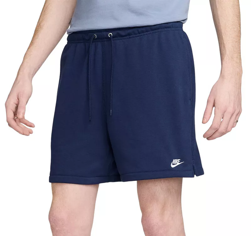 Шорты Nike Men's Club из французской махровой ткани, цвет Midnight Navy — фото 4