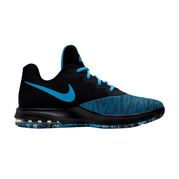 

Кроссовки Air Max Infuriate 3 Low 'Black Blue', черный