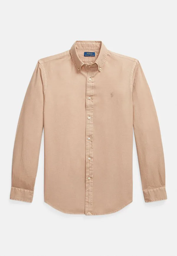 Рубашка из фактурной ткани добби, сшитая на заказ. Polo Ralph Lauren, Surrey Tan — фото 4