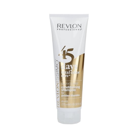 

Шампунь и кондиционер для поддержания цвета, 275 мл REVLON, REVLONISSIMO, 45 DAYS Golden Blondes, Revlon Professional