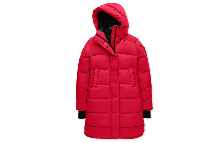 

Женский пуховик Canada Goose, Красный
