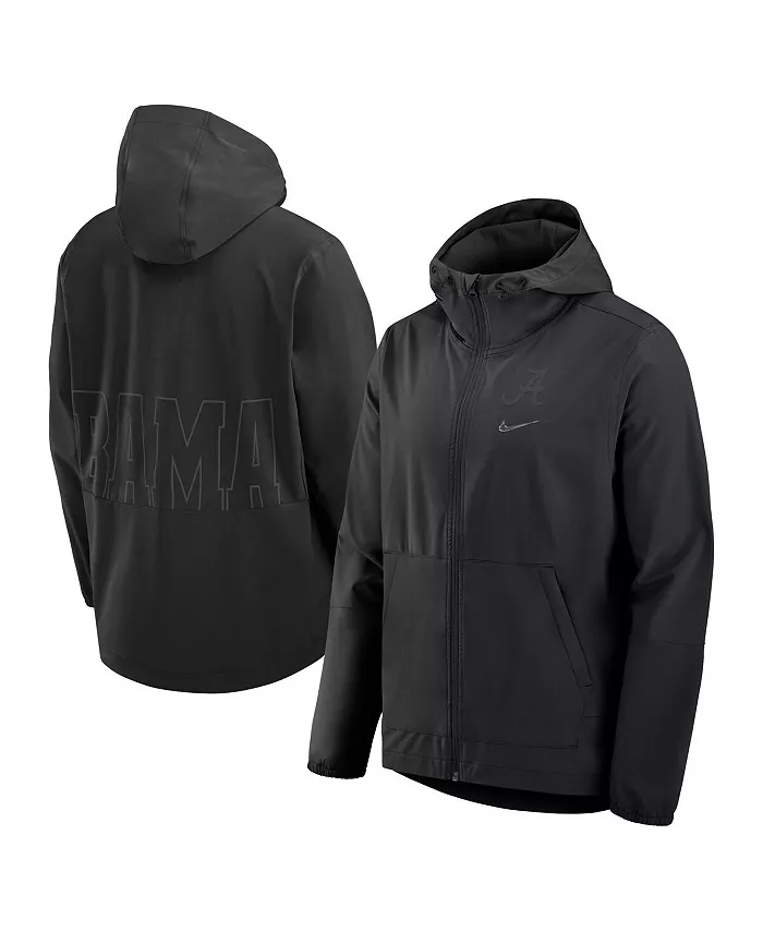 

Мужская черная вязаная куртка на молнии Alabama Crimson Tide Performance Nike